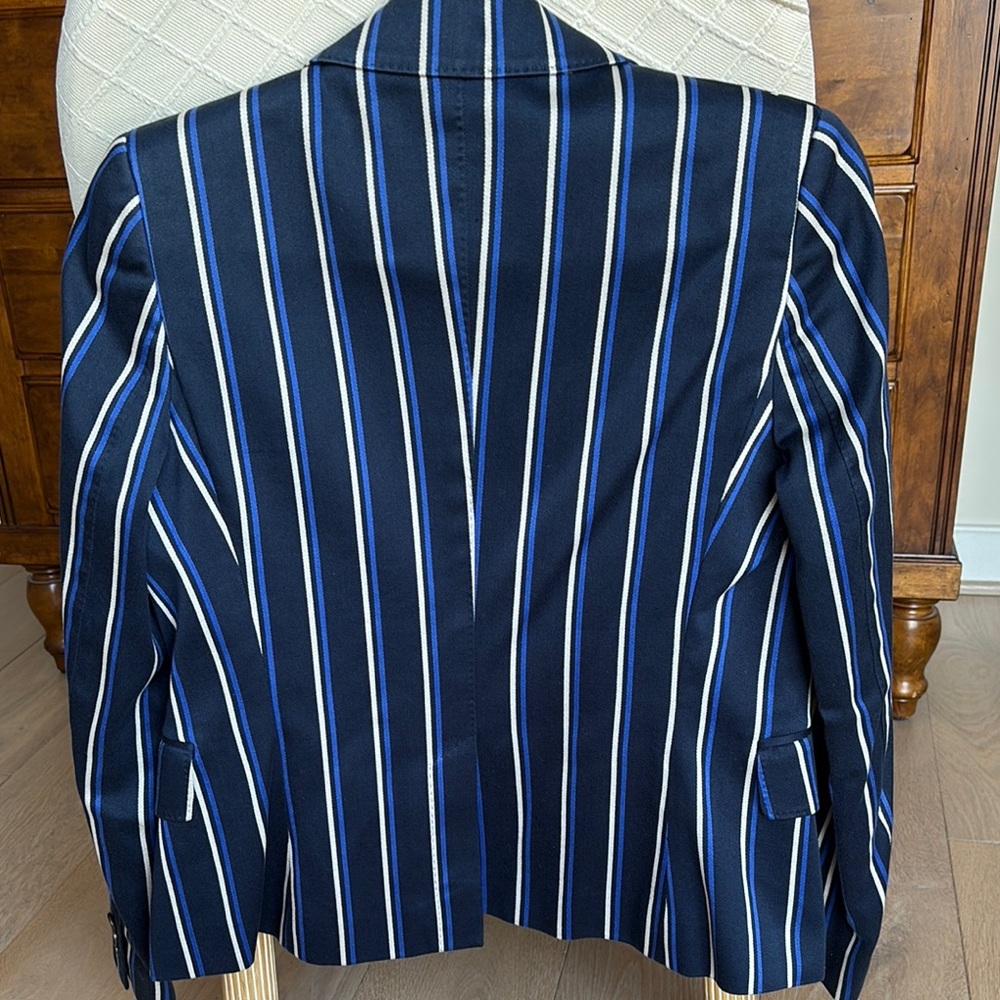 Burberry Navy striped Blazer - Picture 10 of 10